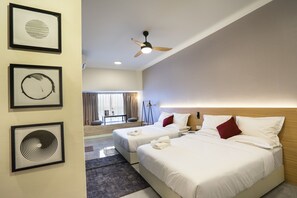 Family Apartment | 1 bedroom, blackout drapes, iron/ironing board, free WiFi - Imperio Residence By LetsStay (Malacca City)