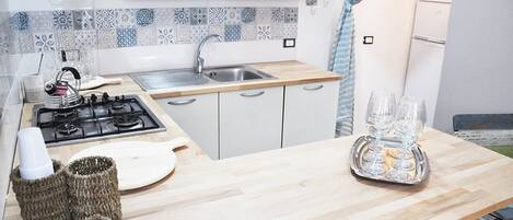 Apartment, 2 Bedrooms | Private kitchen | Full-size fridge, oven, stovetop, espresso maker