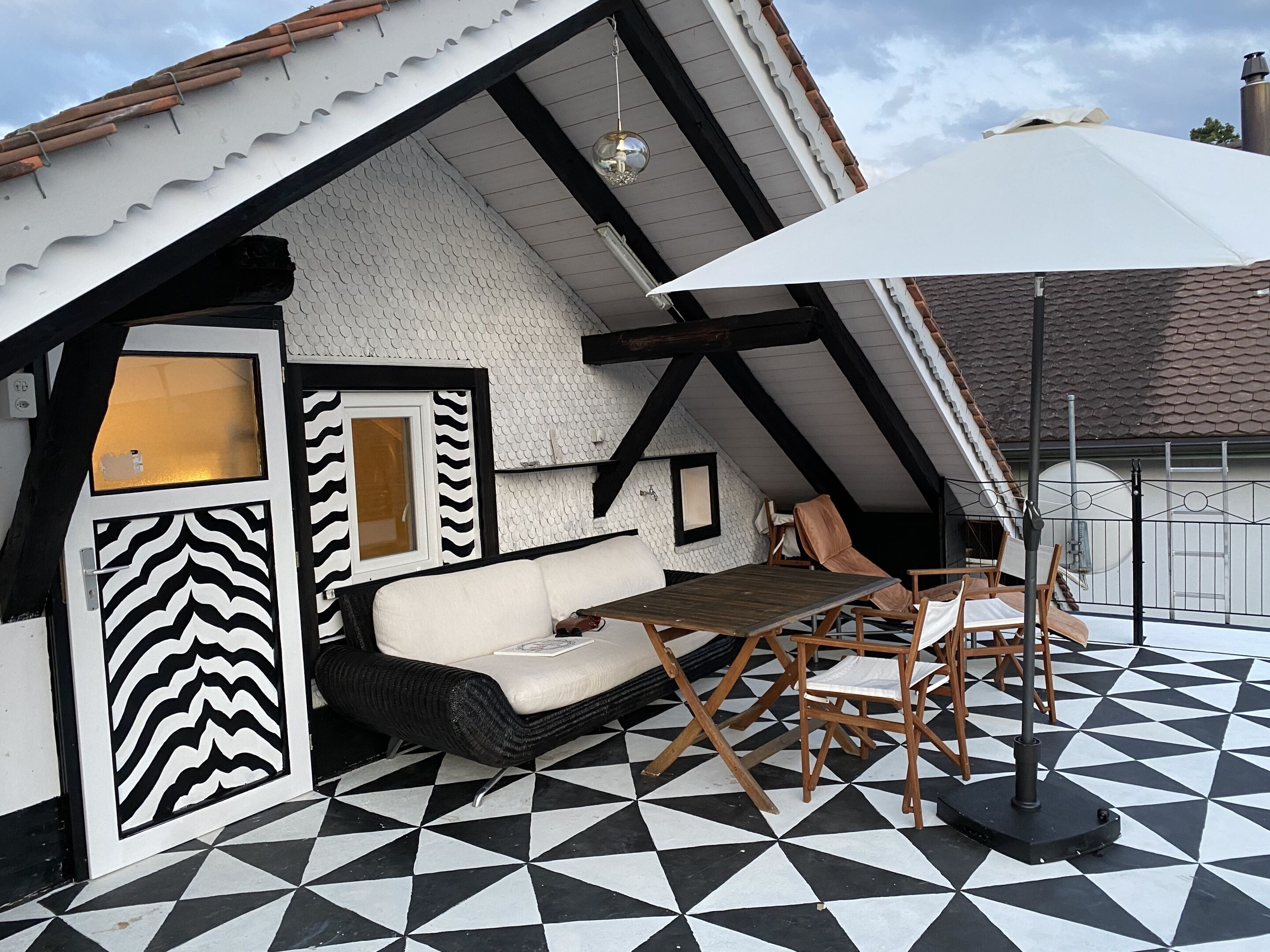 Standard-Apartment, eigenes Bad (See- und Bergblick) | Terrasse/Patio