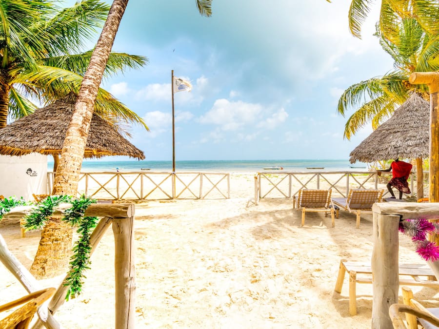 Private beach, white sand, free beach shuttle, sun loungers