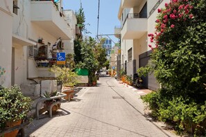 Design-Apartment | Blick auf die Straße