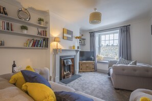 House | Living area | Flat-screen TV, fireplace - Tegannedd (Blaenau Ffestiniog)