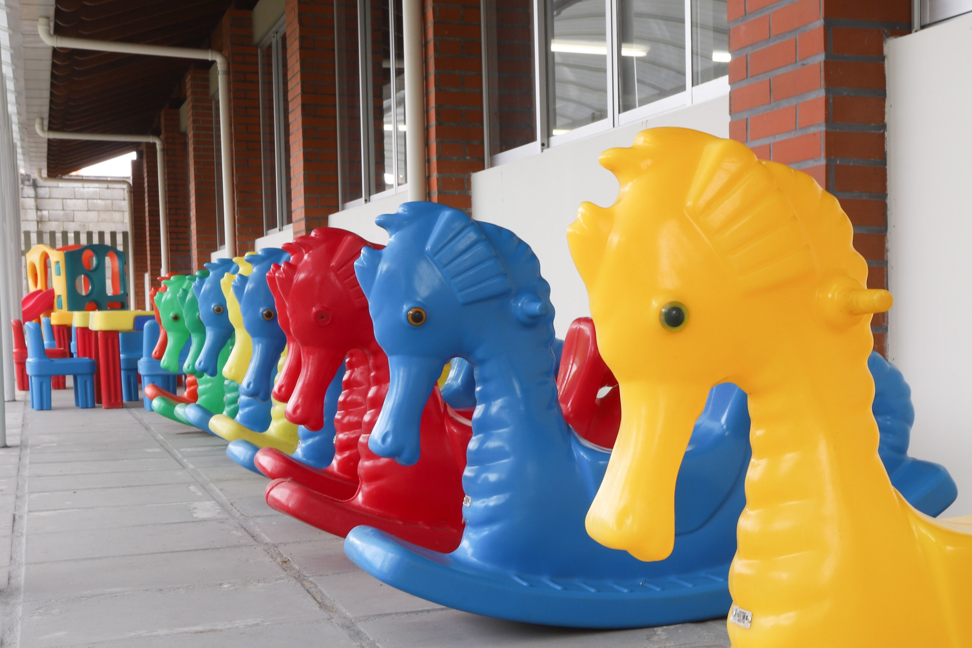 Lasten leikkialue sisätiloissa