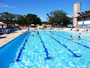 Outdoor pool - Pousada Pontal de Guaratuba (Guaratuba)
