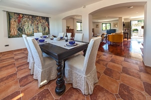 Villa, 3 Bedrooms, Private Pool | In-room dining