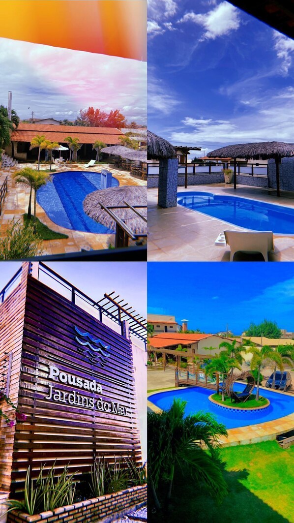 Flat-screen TV - Pousada Jardins do Mar (Cascavel)