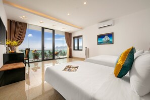 Dreibettzimmer, Meerblick (Elegance)