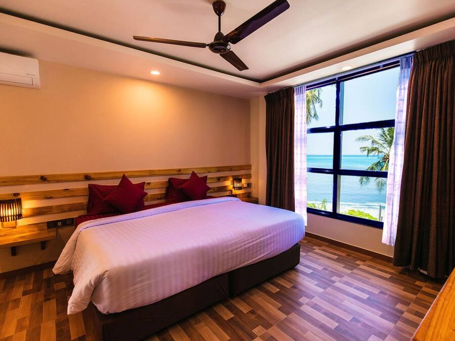 Pillowtop beds, free minibar items, in-room safe, individually furnished