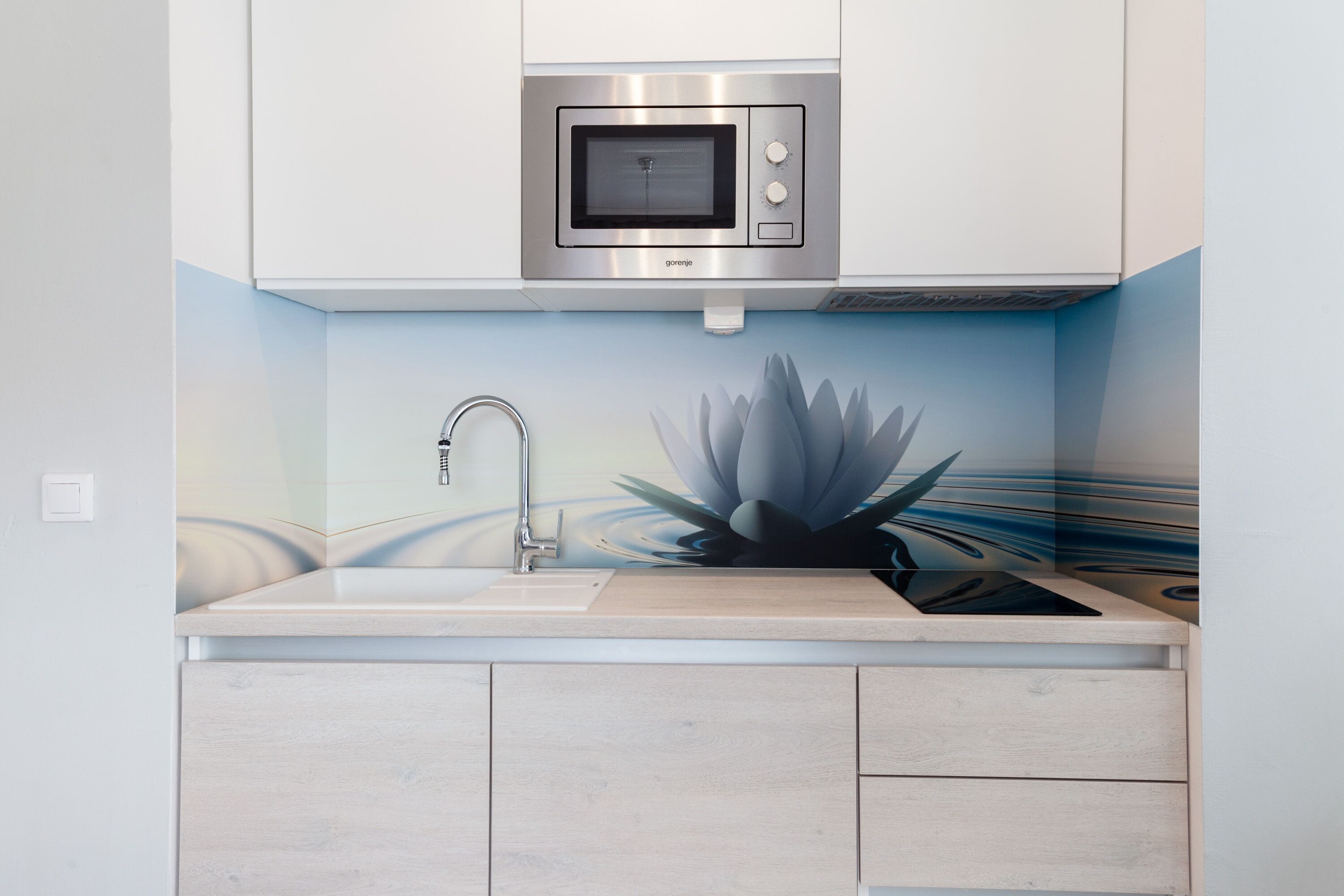 Apartment, Balcony | Private kitchen | Fridge, microwave, stovetop, coffee/tea maker