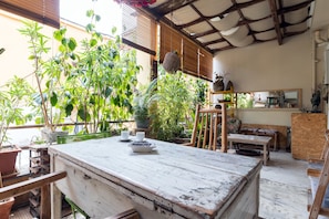 Monolocale Luxury, 1 camera da letto (Via dei Piatti 4) | Terrazza/patio