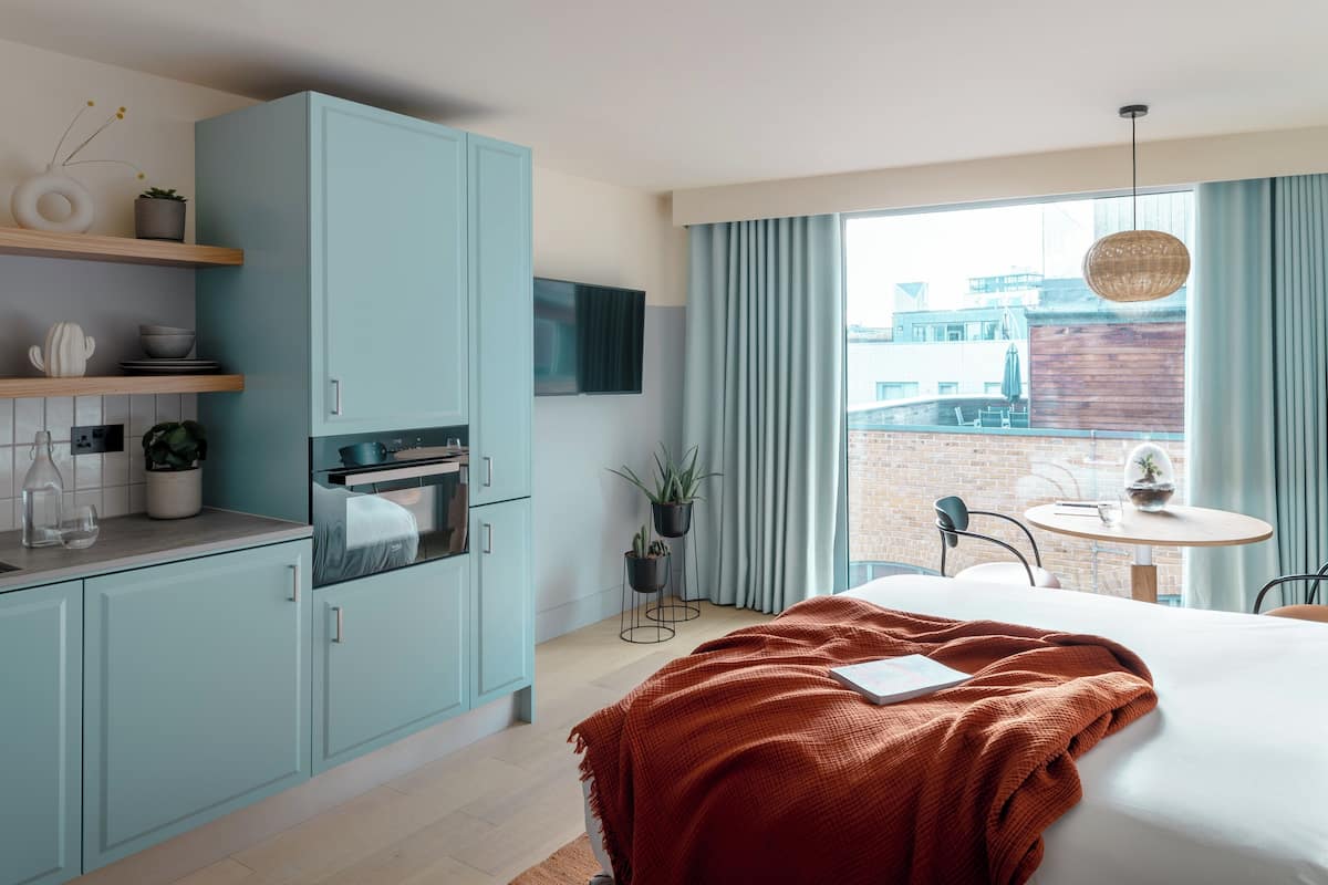City Studio | 1 camera, biancheria da letto di alta qualità, una cassaforte in camera