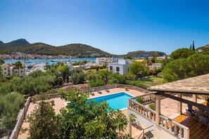Pool - Villa overlooking the Port of Andratx with private pool (Port D'Andratx)