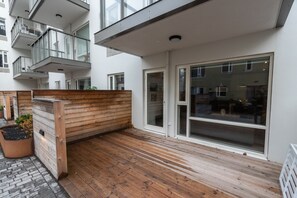 Departamento Deluxe, 1 habitación | Terraza o patio