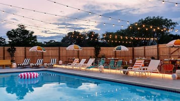 Seasonal outdoor pool