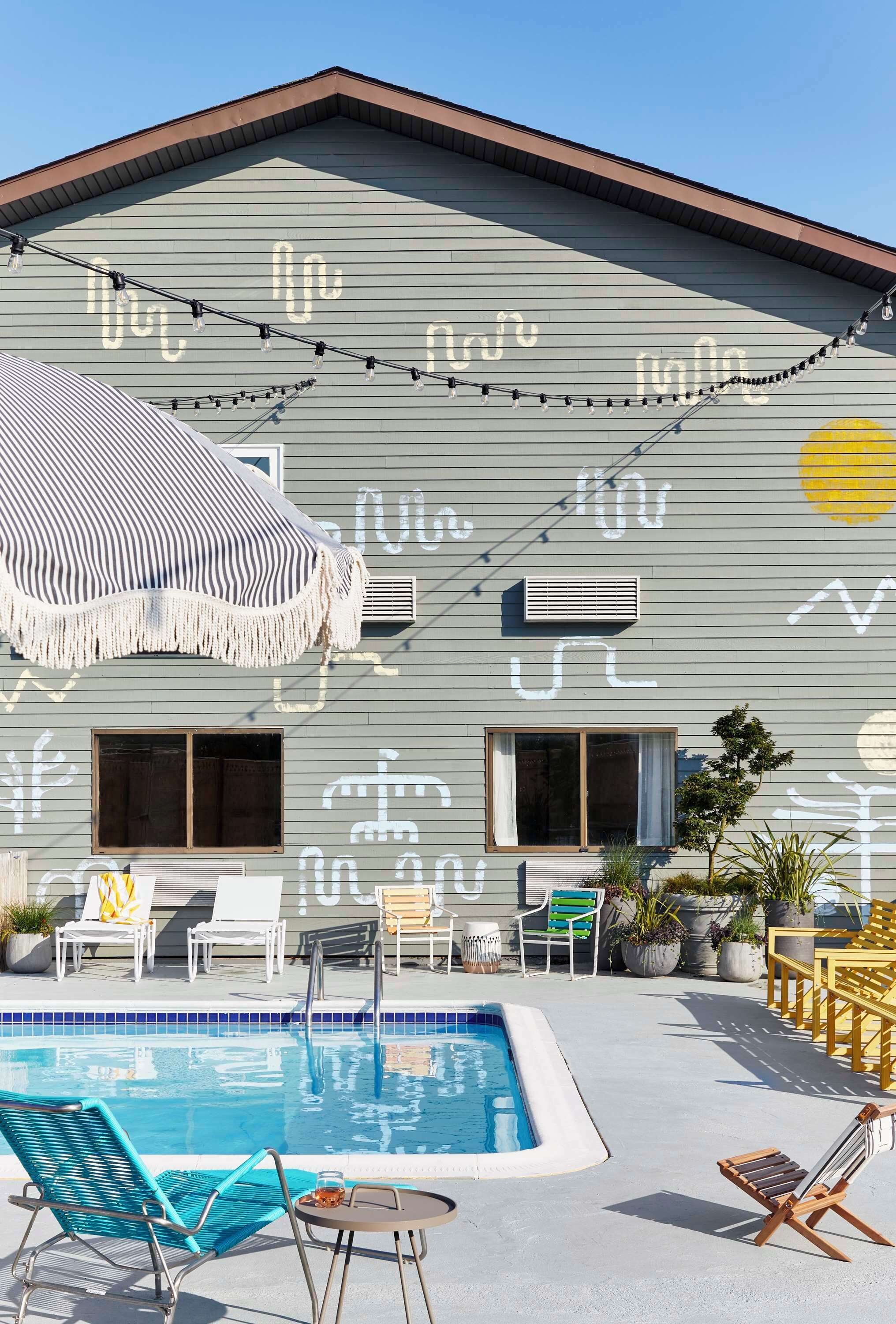 Seasonal outdoor pool