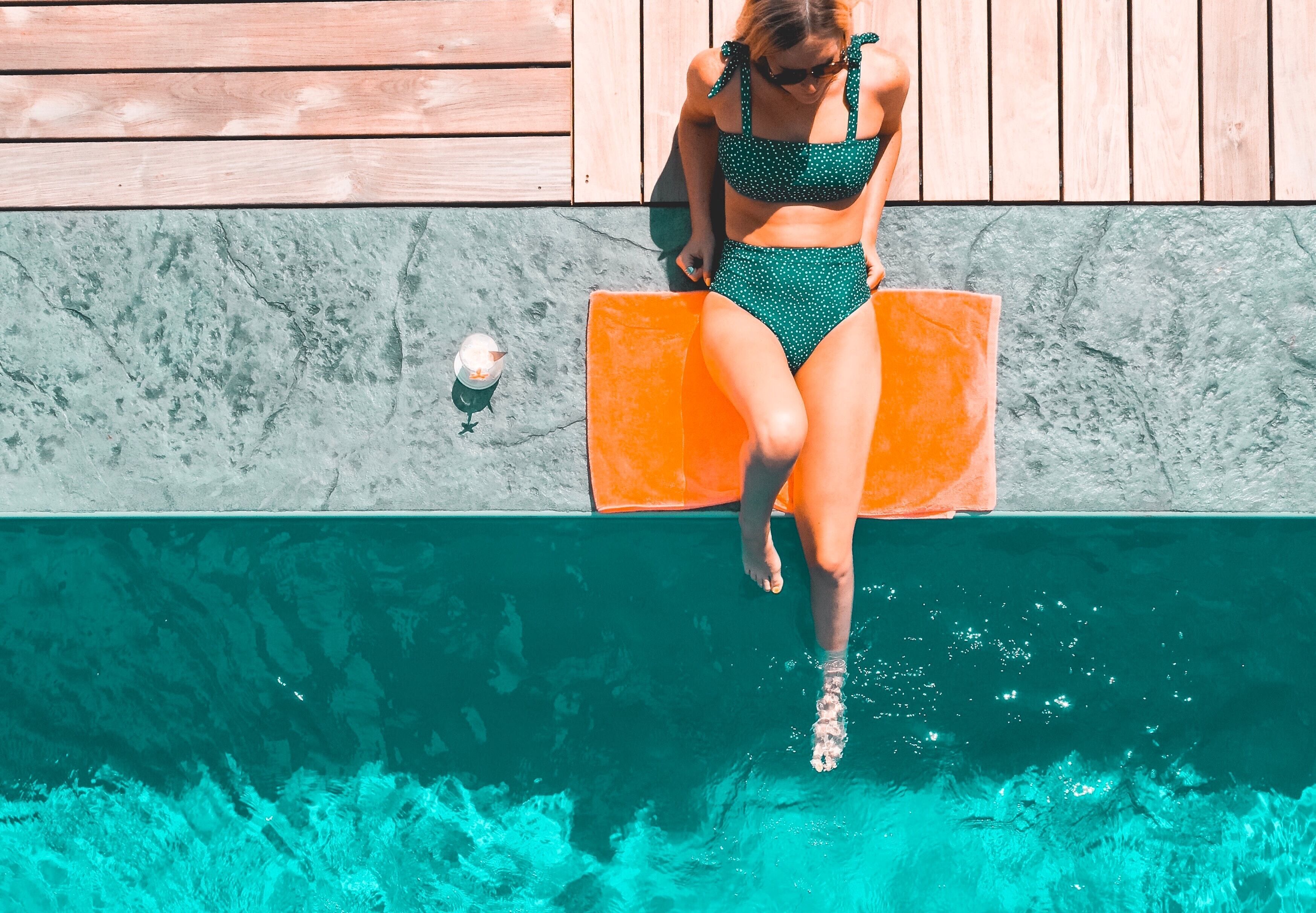 Seasonal outdoor pool