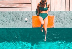 Seasonal outdoor pool