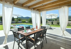Outdoor dining - VILLA MIR - LUXURY RETREAT (Pollensa)