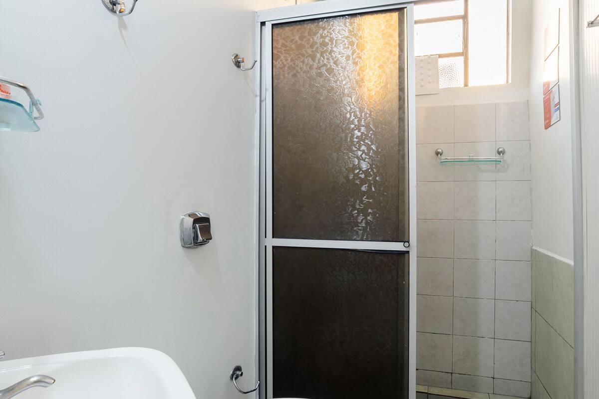 Economy Quadruple Room, Multiple Beds | Bathroom | Shower, free toiletries, towels, soap