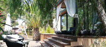 VILLA LARES på 150 meter fra stranden i Cala Mendia