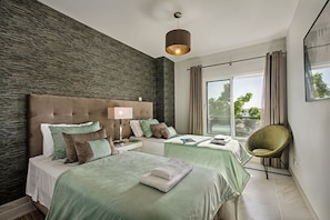 2 chambres, fer et planche Ă repasser, Wi-Fi gratuit, draps fournis
