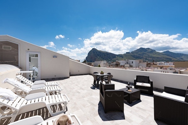 Terrace/patio - I tre Golfi Isule Apartments Quadrilocale primo piano (San Vito Lo Capo)