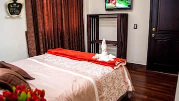 Free WiFi, bed sheets