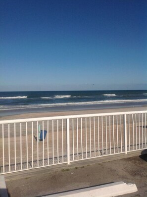 On the beach, beach towels