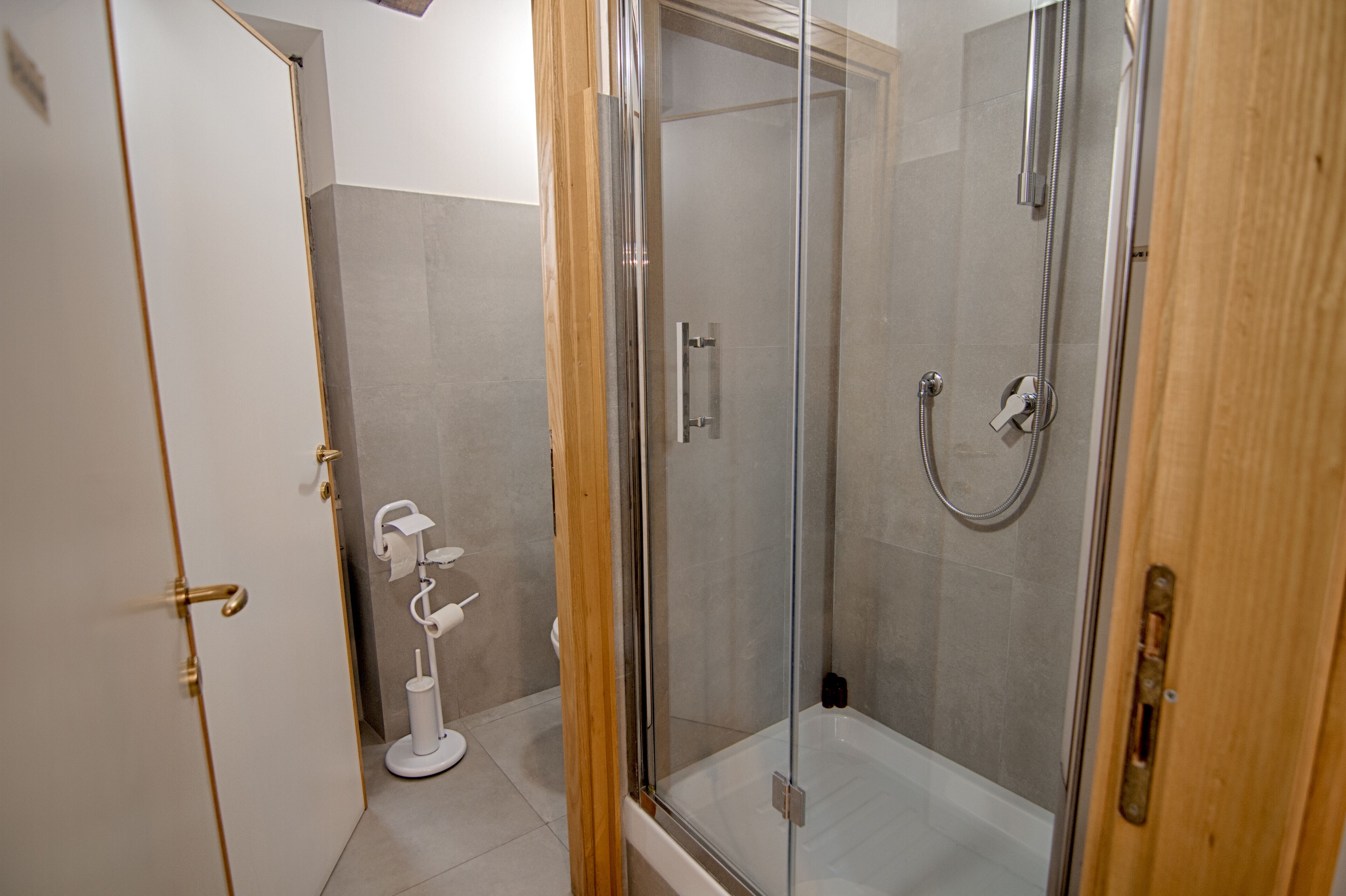 Leilighet, privat bad, byutsikt (Rinidia Roma Centro) | Bad