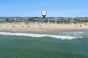 Beach - Gone To Sea: Oceanfront, Spa, Great ocean views! (Corolla)