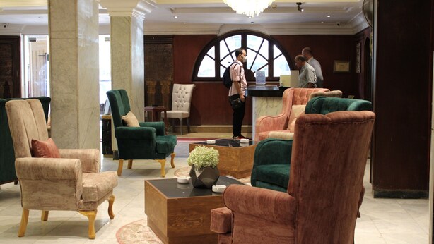 Lobby sitting area - Maxim Hotel (Cairo)