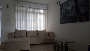 Área de estar no saguão