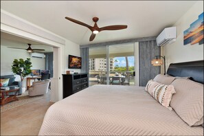 2 bedrooms, in-room safe, desk, iron/ironing board - Affordable top floor ocean view Kihei condo, minutes to beaches&restaurants etc. (Kihei)