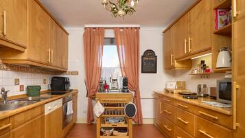 KĂŒhlschrank, Mikrowelle, Ofen, Herdplatte