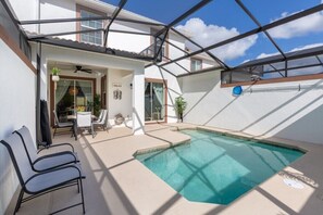 Una piscina climatizada