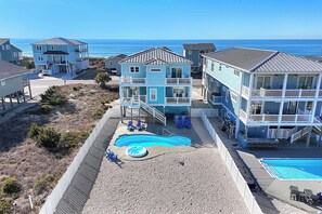 Exterior - Luna's: Amazing Ocean View House with Pool, Spa, Elevator and Electric Car Charg (Oak Island)
