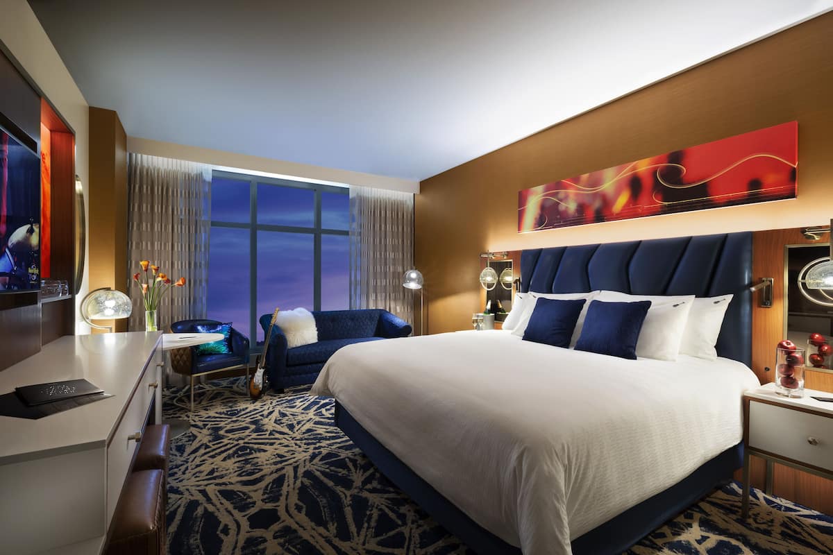 In-room safe, blackout curtains, iron/ironing board, cots/infant beds
