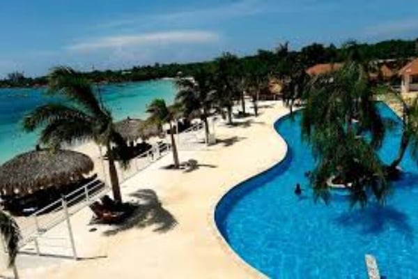 Private beach nearby