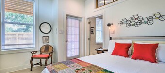 Walk to Beach from Chic Old Town Apartment w/ Yard