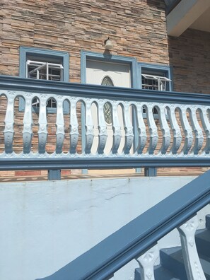 Exterior detail - NY's Apartments (Vieux Fort)