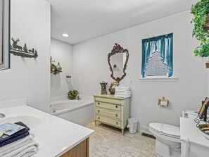 淋浴設備、按摩浴缸、風筒、提供毛巾