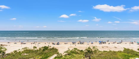Am Strand, Strandtücher