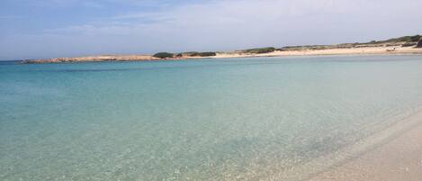 Plage à proximité, chaises longues