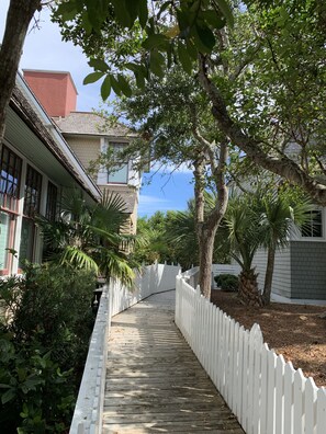 Enceinte de l’hébergement