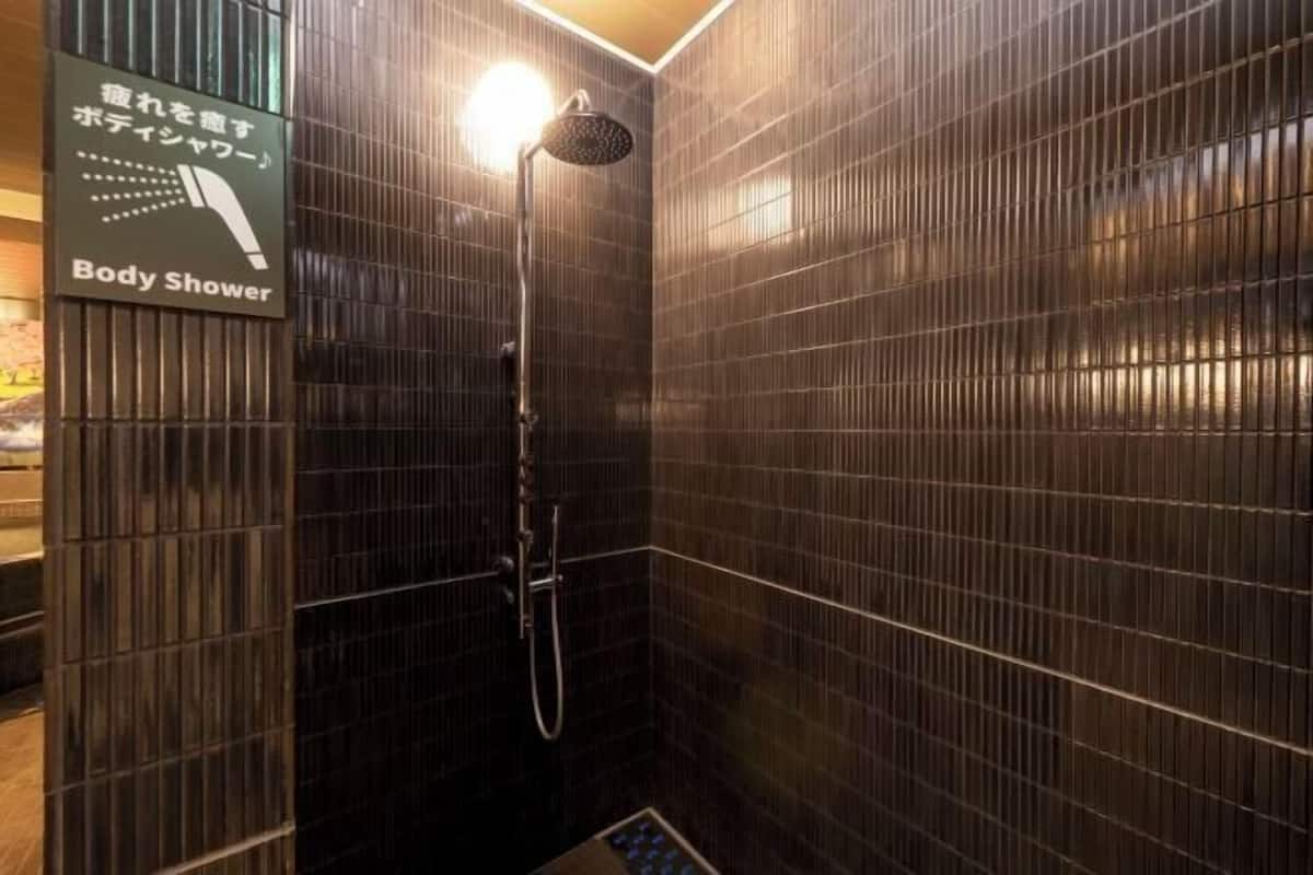 Gratis toiletartikelen, een haardroger, pantoffels, handdoeken