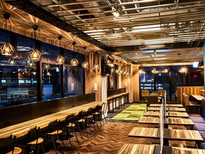 Coin salon dans le hall