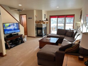 Smart-TV, Kamin, DVD-Player, Videothek