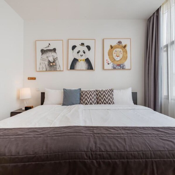 Chambre Confort double (Mainland Chinese Citizen Only) | Bureau, rideaux d’obscurcissement, accès au Wi-Fi (inclus)