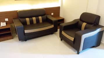 In-room safe, desk, blackout curtains, soundproofing