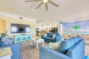 TV, video games, DVD player - Atlantis Villas 202 by Elliott Beach Rentals (NORTH MYRTLE BEACH)